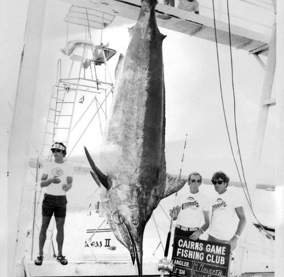 Australian Record of 1442, angler Mick Magrath, skipper Peter B Wright