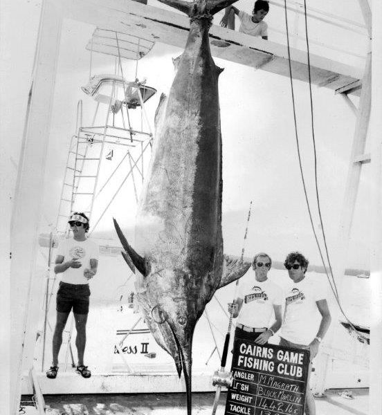 Australian Record of 1442, angler Mick Magrath, skipper Peter B Wright
