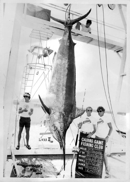 Australian Record of 1442, angler Mick Magrath, skipper Peter B Wright