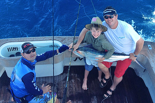 harrison's first black marlin