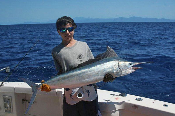 Adam Poulter's black marlin