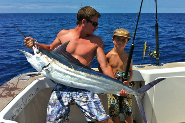 Jack Craft first black marlin